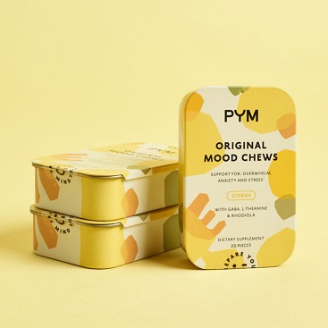 Image of Original Mood Chews Citrus Display