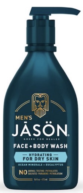 Image of Men's 2-In-1 Face & Body Wash Hydrating (Dry Skin)
