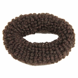 Image of Beech Cotton Hair Elastic Small Brown