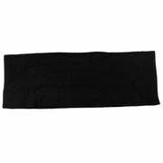 Image of Maple Lycra Stretch Fabric Headband Black