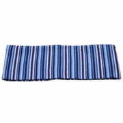 Image of Maple Lycra Stretch Fabric Headband Blue Stripe