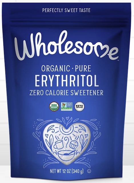 Image of Erythritol Zero Calorie Sweetener Organic Pouch
