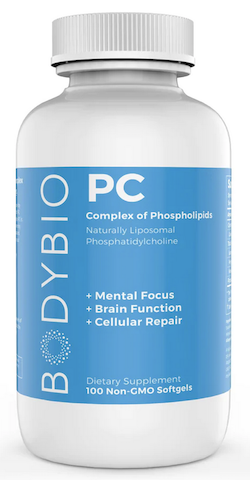 Image of BodyBio PC (Phosphatidylcholine) 650 mg