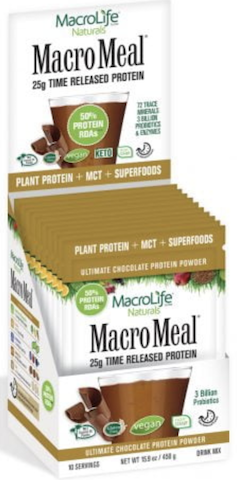 Image of MacroMeal Vegan Powder Chocolate