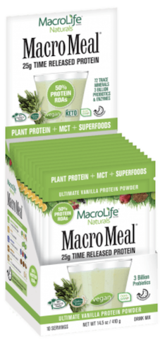Image of MacroMeal Vegan Powder Vanills