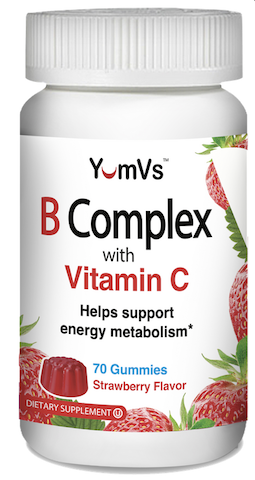 Image of YumVs B Complex Gummies Strawberry