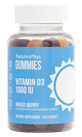 Image of Vitamin D3 1000 IU (25 mcg) Gummies Mixed Berry