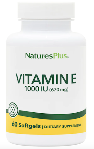 Image of Vitamin E 1000 IU (670 mg)