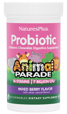 Image of Animal Parade Probiotic 16 Strains/7 Billion Chewable Mixed Berry