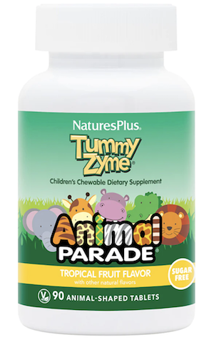 Image of Animal Parade Tummy Zyme Chewable Tropical Fruit