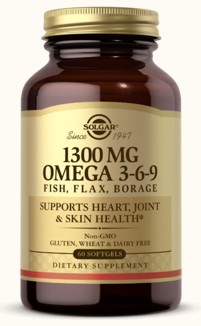 Image of Omega 3-6-9 1300 mg (Fish, Flax, Borage)