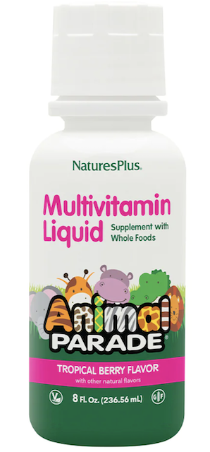 Image of Animal Parade Children's Multivitamin Liquid Tropical Berry