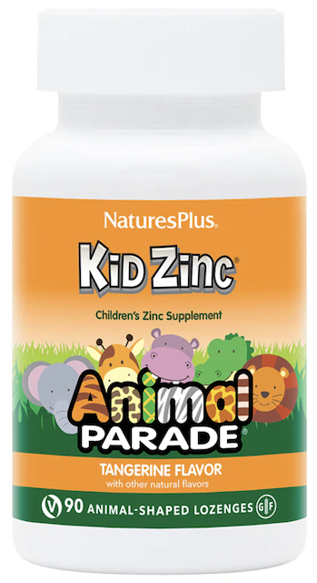 Image of Animal Parade Kid Zinc Lozenges Tangerine
