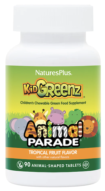 Image of Animal Parade KidGreenz Chewable Tropical Fruit
