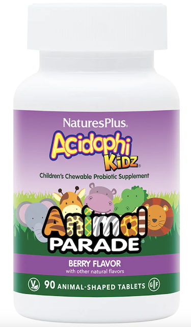 Image of Animal Parade AcidophiKidz Chewable Berry