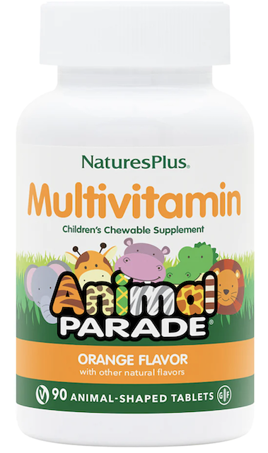 Image of Animal Parade Children's Multivitamin Chewable Orange