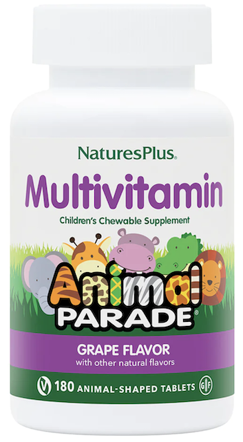 Image of Animal Parade Children's Multivitamin Chewable Grape