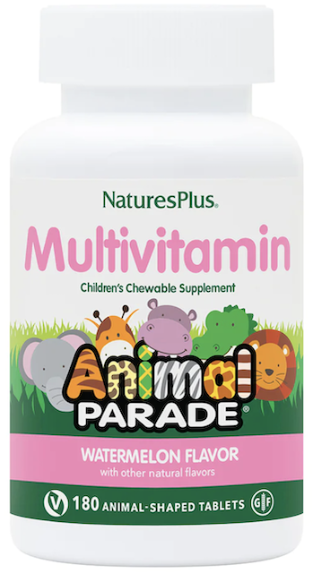 Image of Animal Parade Children's Multivitamin Chewable Watermelon