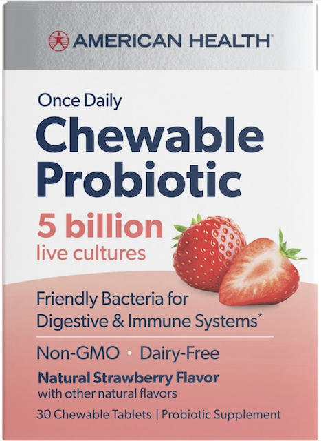 Image of Chewable Probiotic 5 Billion Once Daily Strawberry
