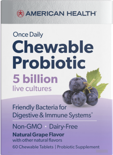 Image of Chewable Probiotic 5 Billion Once Daily Grape