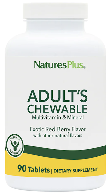 Image of Adult’s Chewable Multivitamin Exotic Red Berry