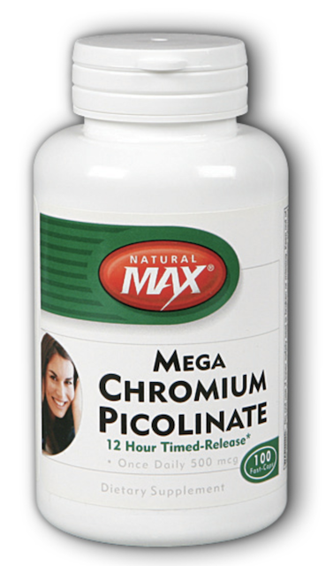 Image of Chromium Picolinate 500 mcg Mega