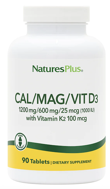 Image of Cal/Mag/Vit D3 with Vitamin K2 1200 mg/600 mg/1000 IU