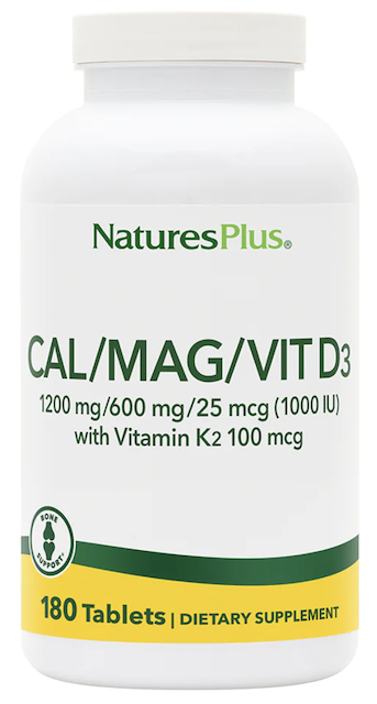 Image of Cal/Mag/Vit D with Vitamin K2 1200 mg/600 mg/1000 IU