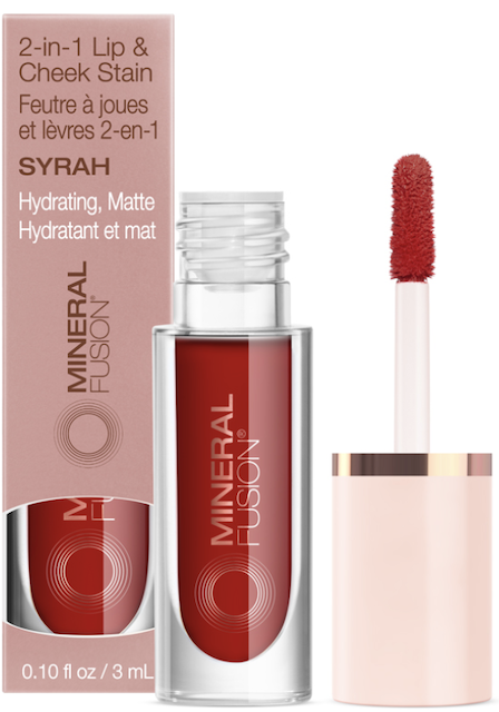 Image of 2-in-1 Lip & Cheek Stain Syrah (Hot Rod)