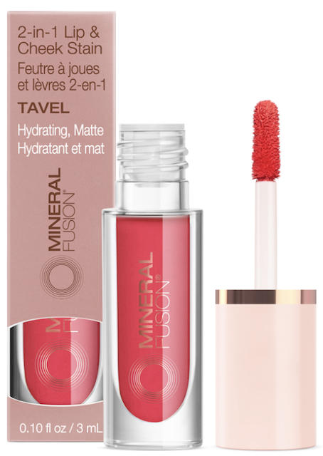 Image of 2-in-1 Lip & Cheek Stain Tavel (Vibrant Coral)