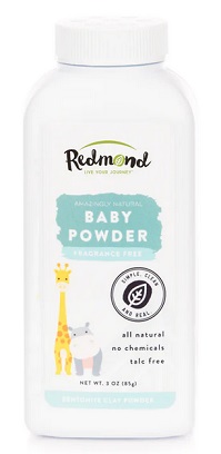Image of Redmond Clay Baby Powder (Talc Free)