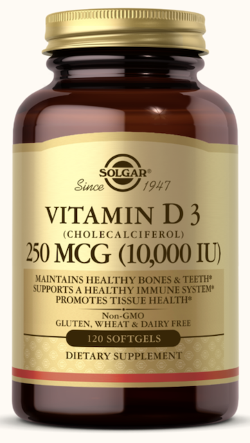 Image of Vitamin D3 250 mcg (10,000 IU)