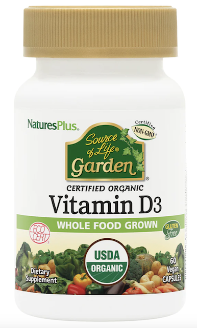 Image of Source of Life Garden Organic Vitamin D3 62.5 mcg (2500 IU)