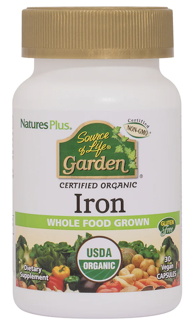 Image of Source of Life Garden Organic Iron  18 mg