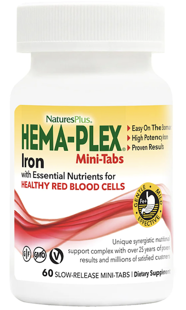 Image of HEMA-PLEX Iron Mini-Tabs Slow-Release