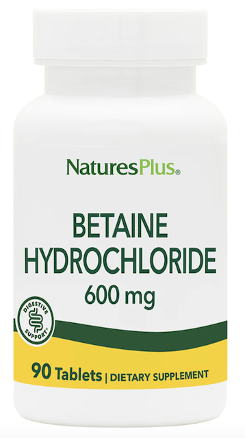 Image of Betaine Hydrochloride 600 mg