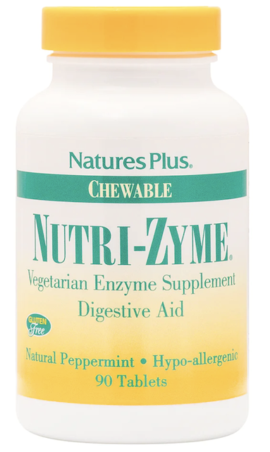 Image of Nutri-Zyme Vegetarian Digestive Aid Chewable Peppermint