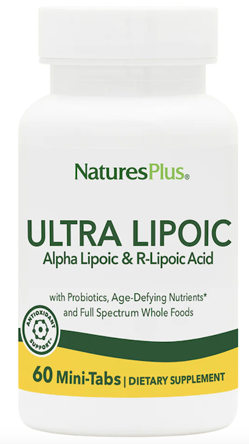 Image of Ultra Lipoic Acid (Alpha Lipoic & R-Lipoic Acid 500/100 mg) Mini-Tabs