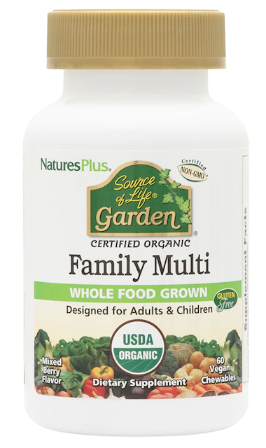 Image of Source Of Life Garden Family Multi Chewable Mixed Berry