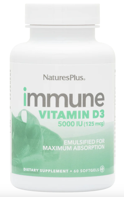 Image of IMMUNE Vitamn D3 125 mcg (5000 IU)