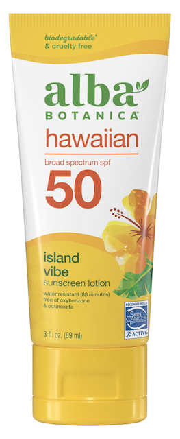 Image of Hawaiian Sunscreen Lotion Island Vibe SPF 50