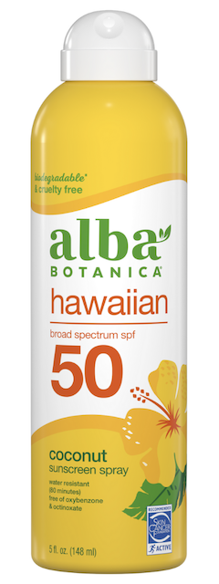 Image of Hawaiian Sunscreen Spray Coconut SPF 50