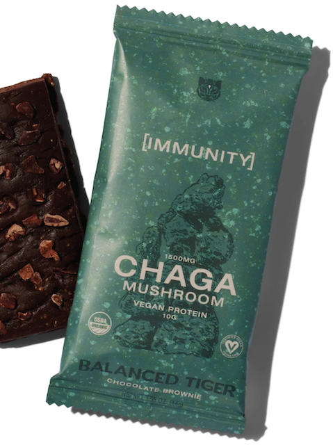 Image of Vegan Protein Bar Chaga Mushroom Chocolate Brownie