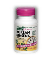 Image of Korean Ginseng 1000 mg, Herbal Actives - Extended Release
