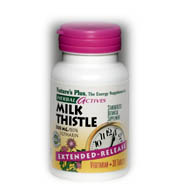 Image of Milk Thistle 500 mg, Herbal Actives - Extended Release