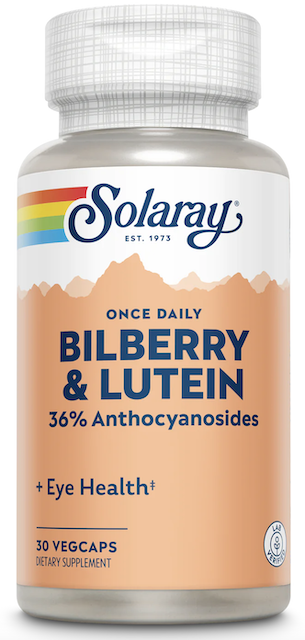 Image of Bilberry & Lutein One Daily 160/6 mg