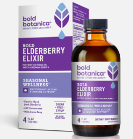 Image of Bold Elderberry Elixir Syrup