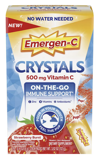 Image of Emergen-C Crystals Strawberry Burst