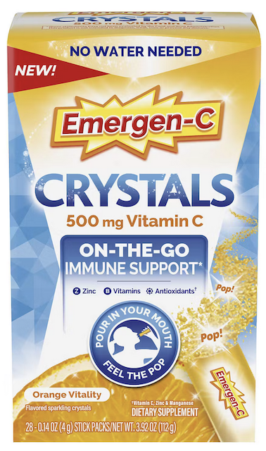 Image of Emergen-C Crystals Orange Vitality