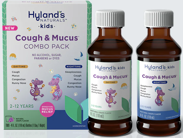 Image of Kids Cough & Mucus Combo Pack Day/Night